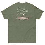 One Percenter Rainbow Trout (Back) Classic Tee